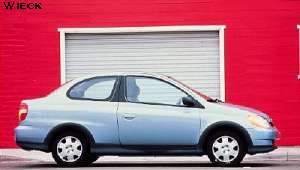 Toyota Echo. Photograph by Wieck.