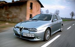 The Alfa Romeo 156 GTA Sportwagon. Photograph by Alfa Romeo. Click here for a larger image.