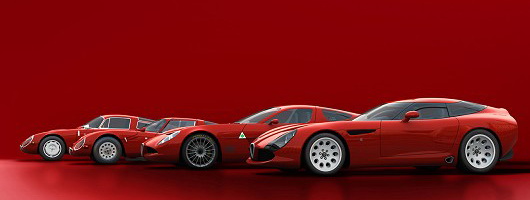 TZ3 Stradale from Zagato. Image by Alfa Romeo.