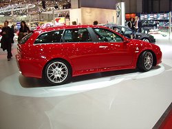 Geneva Motor Show 2004 | Alfa Romeo 156 Sportwagon GTA 3.5 Autodelta 