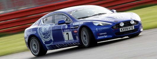 First Drive: Aston Martin Rapide racecar. Image by Nick Dimbleby.