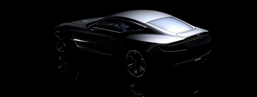 New view of Aston's One-77. Image by Aston Martin.