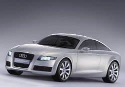 The stunning Audi Nuvolari quattro concept car. Photograph by Audi. Click here for a larger image.