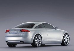 The stunning Audi Nuvolari quattro concept car. Photograph by Audi. Click here for a larger image.