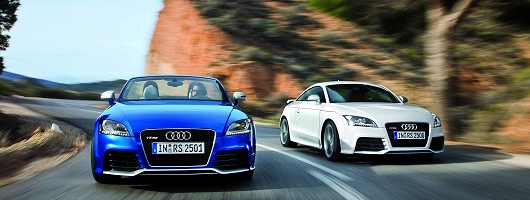 TT RS-ed. Image by Audi.