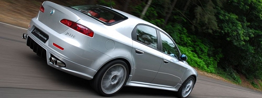 Autodelta gives Alfa 159 a boost. Image by Autodelta.