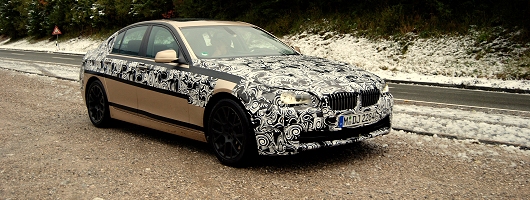 Next BMW 5 Series spotted. Image by Kyle Fortune.