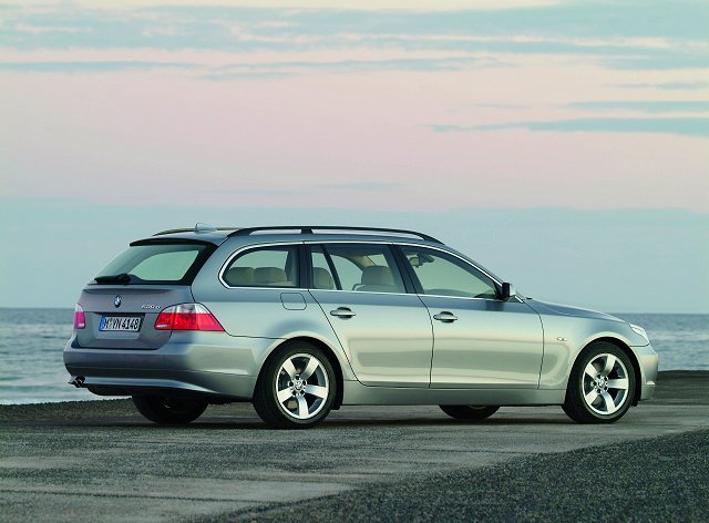 BMW's 5-series Touring launched, along with new performance diesels. Image by BMW.