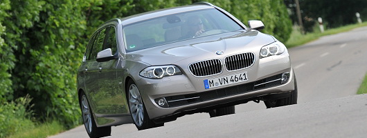 First Drive: BMW 5 Series Touring. Image by BMW.