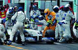 Ralf Schumacher was 5th. Image by BMW. Click here for a larger image.