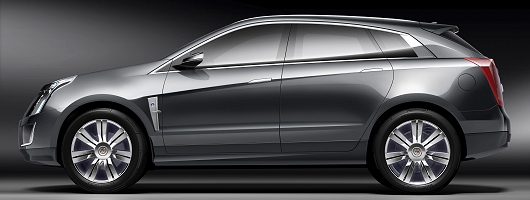 Provoq SUV green at heart. Image by Cadillac.