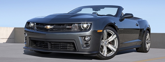 Camaro ZL1 - wind-blown hair guaranteed. Image by Chevrolet.