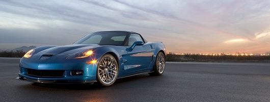 Corvette ZR1 does 205mph. Image by Chevrolet.