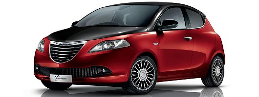 Chrysler Ypsilon in the Black and Red. Image by Chrysler.