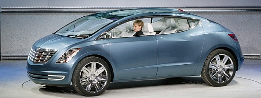 2008 Chrysler ecoVoyager concept. Image by Chrysler.