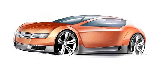 Chrysler Group previews Detroit concepts. Image by Dodge.