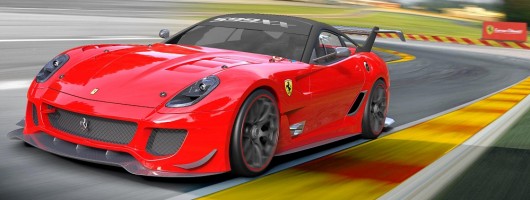 Ferrari 599XX evolves. Image by Ferrari.