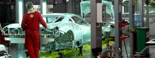 Incoming: Ferrari's aluminium future. Image by Ferrari.