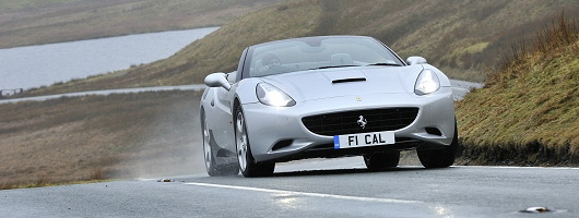 Feature drive: Ferrari California on winter tyres. Image by Max Earey.