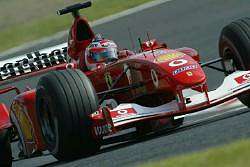 Rubens Barrichello, Ferrari, 2nd place. Image by Shell. Click here for a larger image.