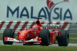 Michael Schumacher fought from last to third. Image by Shell. Click here for a larger image.