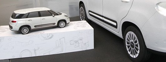 Fiat confirms new seven-seat 500L. Image by Fiat.