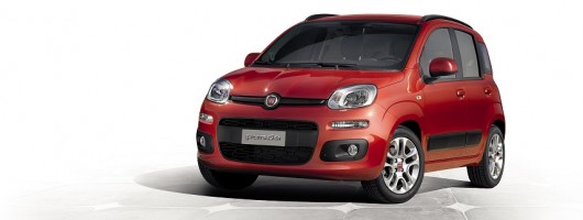 Third generation Fiat Panda at Frankfurt. Image by Fiat.