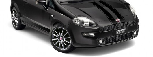 Fiat introduces the Punto's darker side. Image by Fiat.