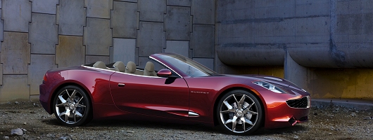 Fisker plugs in to sun-loving market. Image by Fisker.