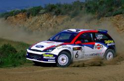 Markko Martin, Ford Focus WRC, 8th place. Image by Ford. Click here for a larger image.