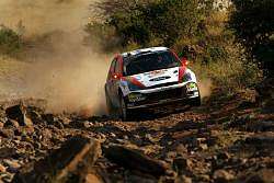 Colin McRae, Ford Focus WRC, 1st place. Image by Ford. Click here for a larger image.