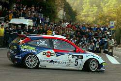 Colin McRae, Ford Focus WRC, 8th place. Image by Ford. Click here for a larger image.
