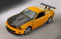 2004 Ford Mustang GTR concept. Image by Ford. Click here for a larger image. 2004 Ford Mustang GTR concept. Image by Ford.