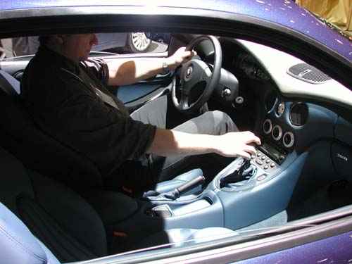 Maserati 3200GT interior. Geneva Show 2001. Maserati 3200GT interior