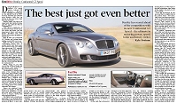 The Irish Times: Bentley Continental GT Speed first drive The Irish Times: Bentley Continental GT Speed first drive