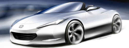 Honda concept speedster debuts in London. Image by Honda.