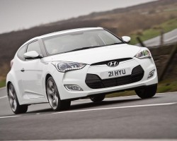 Dual-clutch Veloster coup�. Image by Hyundai.