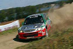 Freddy Loix, Hyundai Accent WRC, 9th place. Image by Hyundai. Click here for a larger image.
