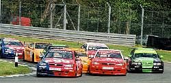First corner antics at Oulton Park. Image by Kelvin Fagan. Click here for a larger image.