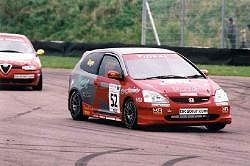 James Kaye and his Civic Type-R were the class of the Production car field. Image by Kelvin Fagan. Click here for a larger image.