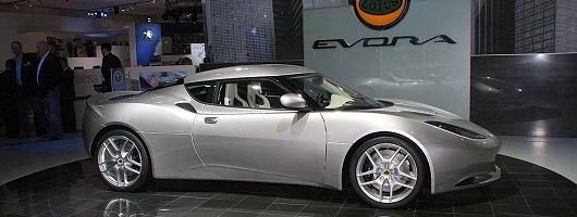 Lotus unveils and names the Evora. Image by Shane O' Donoghue.