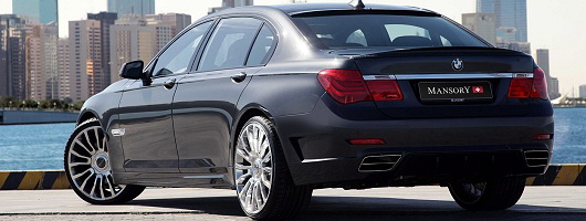 Mansory does a BMW 7 Series. Image by Mansory.