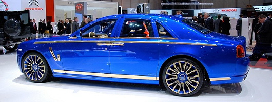 Geneva: Mansory Rolls-Royce Ghost. Image by Kyle Fortune.