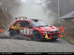 Andy Burton - overall rally winner. Image by RallyingOnline.com. Click here for a larger image.