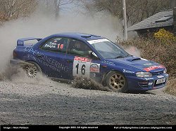 Bob Ceen - 2nd overall. Image by RallyingOnline.com. Click here for a larger image.