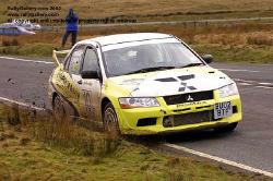 Mark Morgan/Tony Fisher (Mitsubishi Lancer Evo 7). Image by Mark Sims. Click here for a larger image.