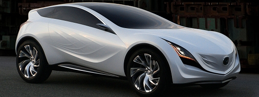 Moscow sees unveiling of Mazda Kazamai. Image by Mazda.