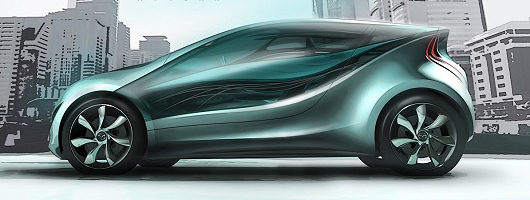 Mazda adds another concept to its collection. Image by Mazda.