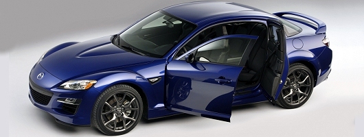 RX-8 gets midlife refresh. Image by Mazda.