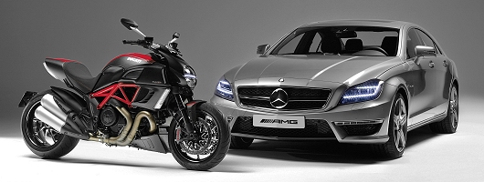 AMG announces Ducati tie-up. Image by Mercedes-Benz.